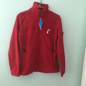 university of cincinnati fleece jacket